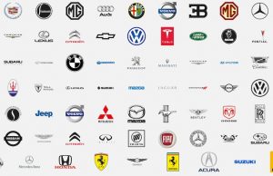 Auto Logos sind Weltsprache und Markenbotschaft Auto Logos im Überblick: Jedes einzelne ist einzigartig. Foto: Adobe / Hunman