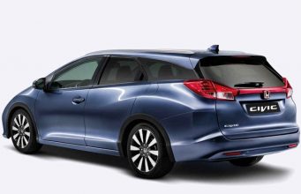 Beliebter Honda Kombi: Accord Tourer Ein Honda Kombi ist formschön. Foto: Honda