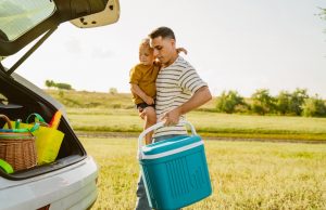 Kühlboxen für Autoreisen: Die besten Auto-Kühlschränke Die passende Kühlbox fürs Auto hilft im Sommer. Foto: Adobe / Drobot Dean