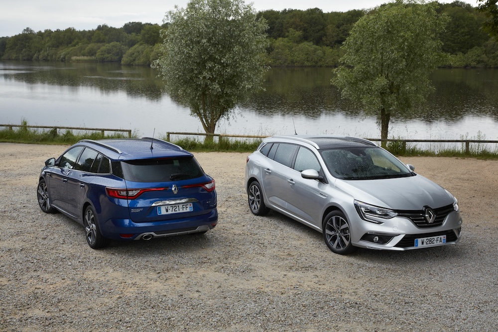 Historisches Foto vom Renault Kombi Megane Grandtour. Foto: Renault