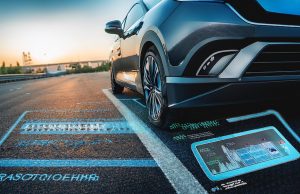 Traktionskontrolle (ASR) bei einem Auto-Kombi im Detail Traktionskontrolle hält den Wagen in der Spur. Foto: Ocean23