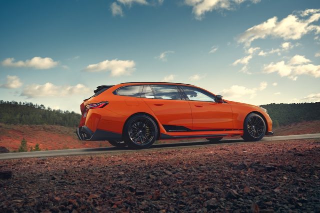 Der BMW M5 Touring begeistert mit seiner Erscheinung. Foto: BMW
