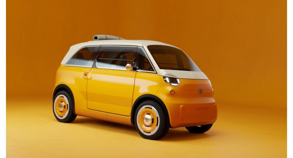 Das elektrische Konzeptfahrzeug Fiat Multiplina