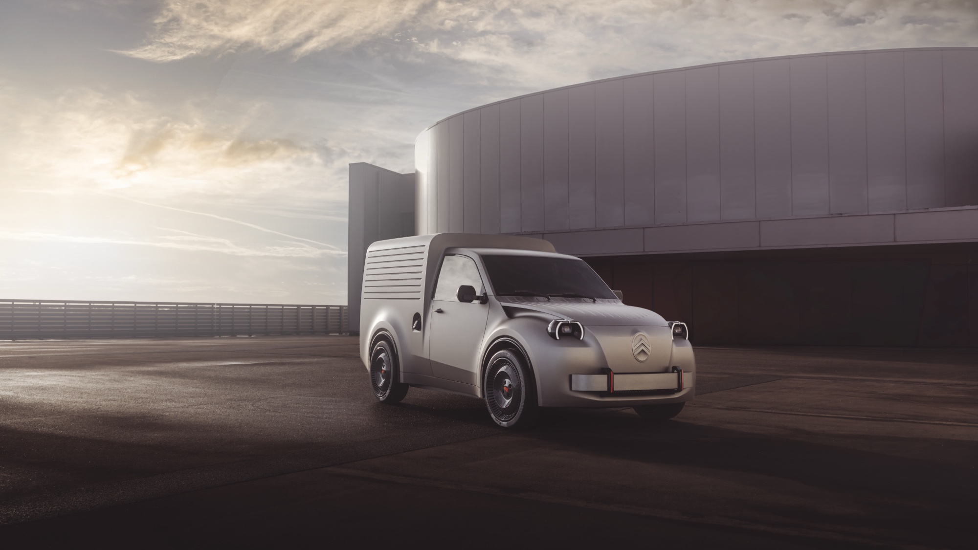 Citroën 2CV Fourgonnette Concept: Kastenente kommt als Elektro-Studie nach Paris